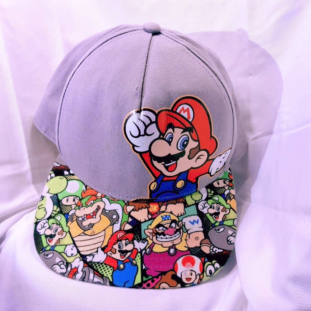 Super Mario Character Snapback Cap - Nintendo Official Merch